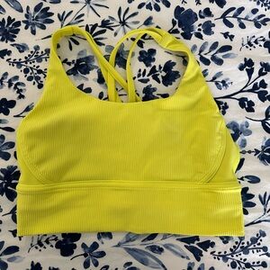 Lululemon Energy Longline Ribbed Bra
